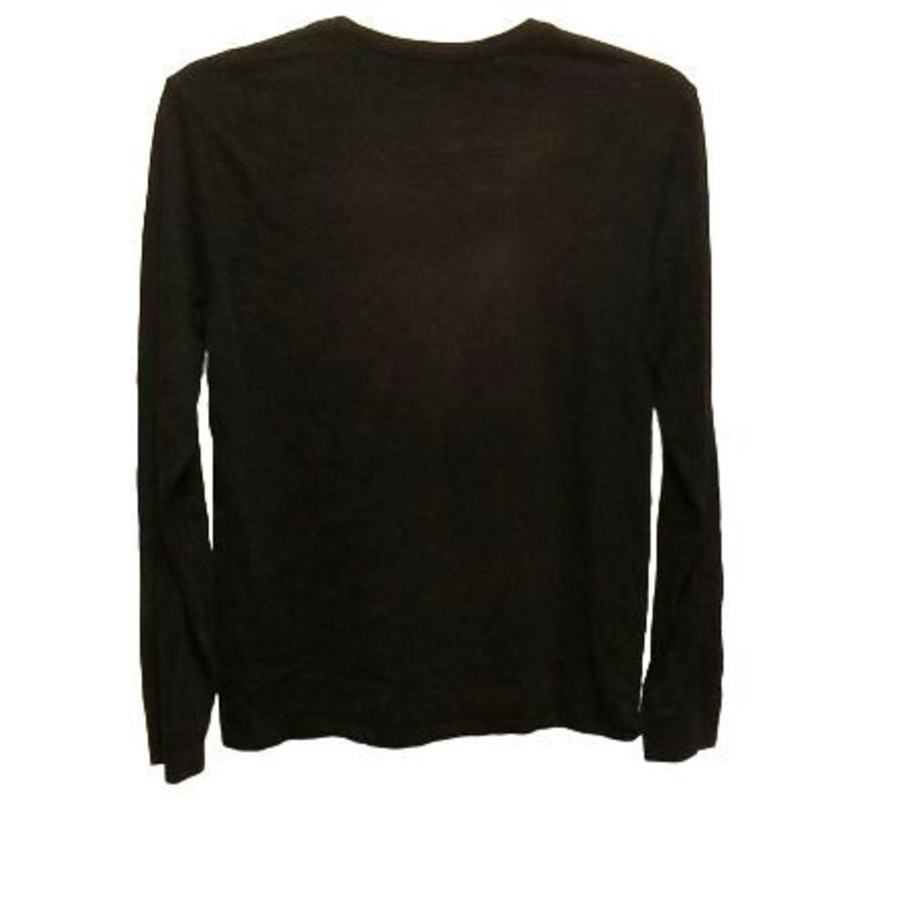 Nike Black Long Sleeve Logo T-shirt Men's Size Medium - Picture 1 of 4